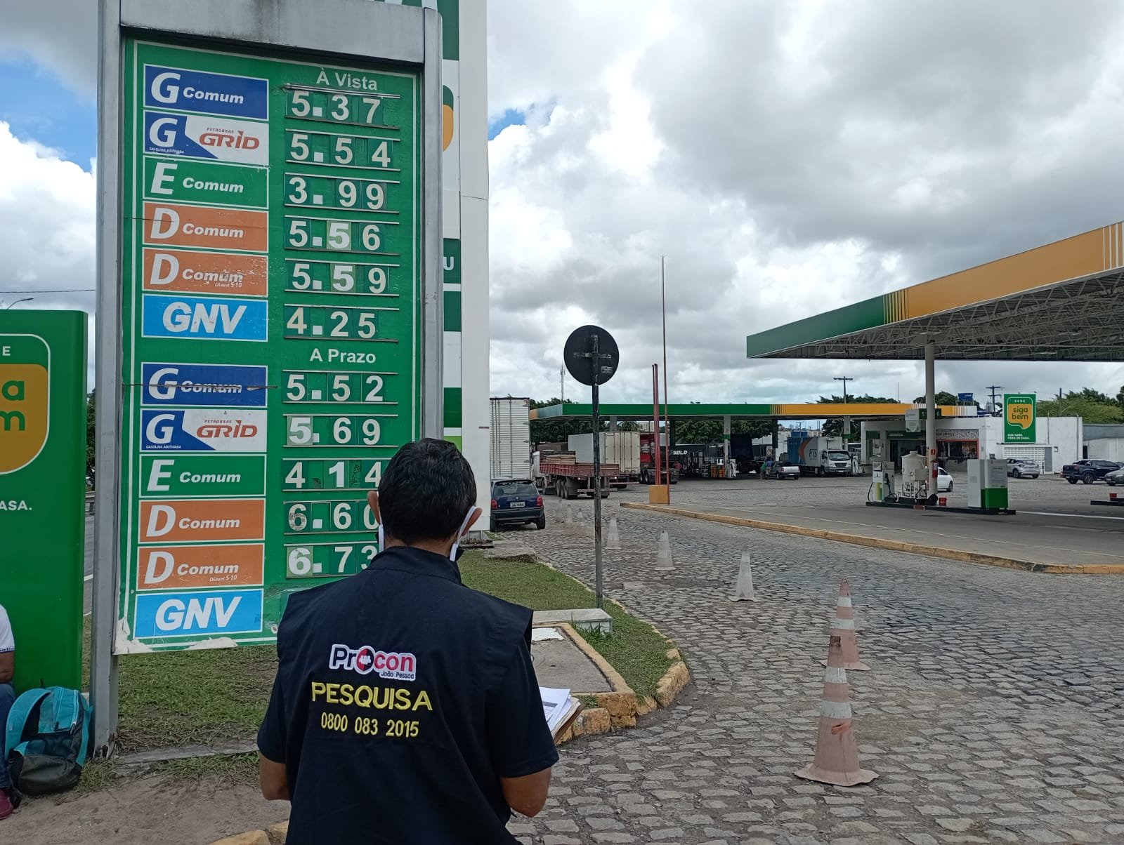 Preços dos combustíveis em João Pessoa
