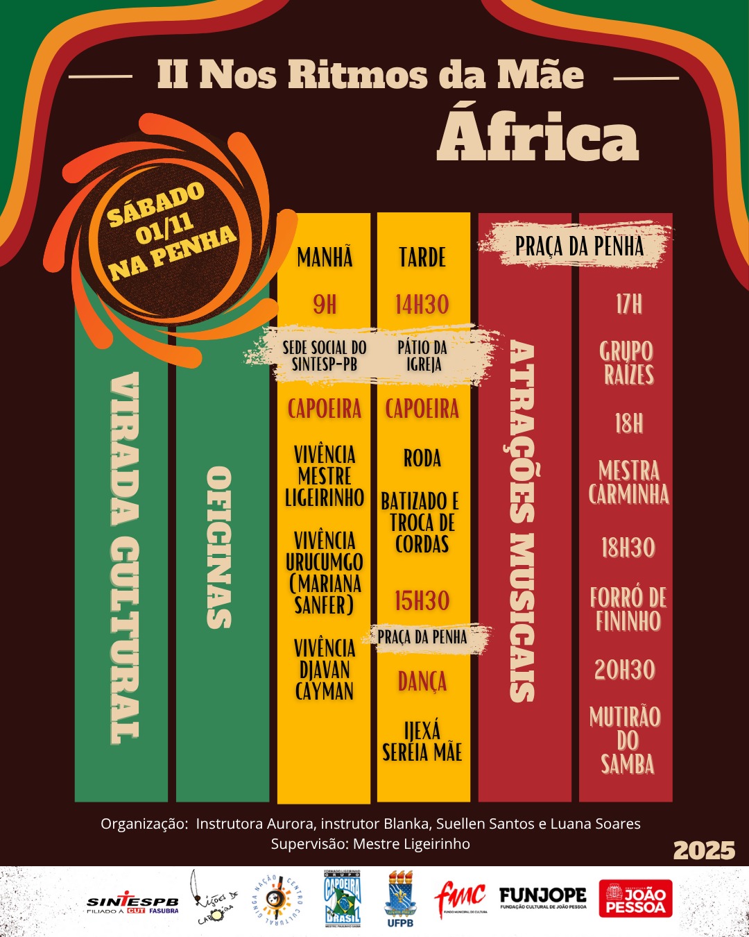 VIRADA CULTURAL DA PENHA – Nos ritmos da Mãe Africa