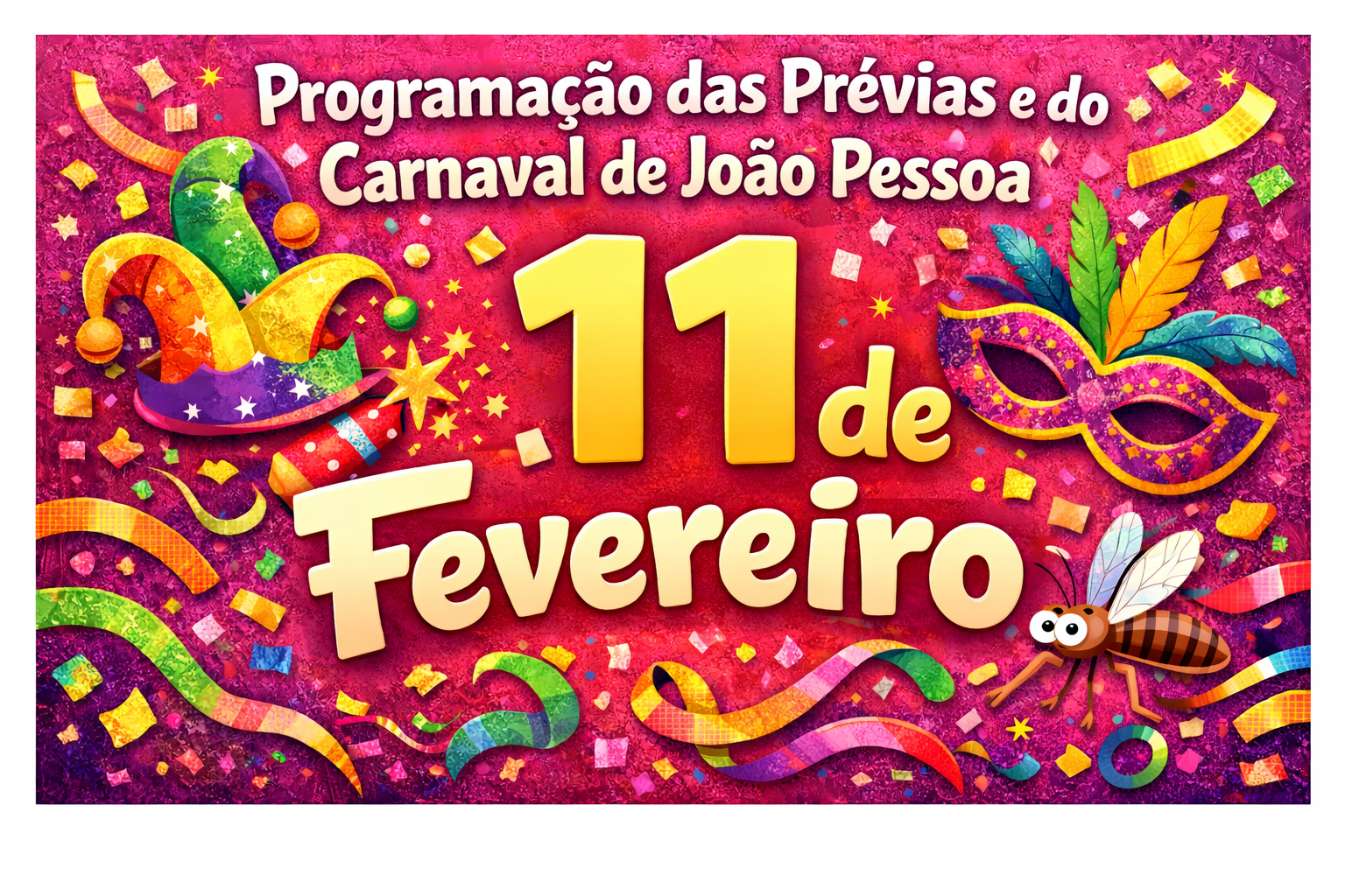 PREVIAS – 11/02 Folia de Rua e Via Folia
