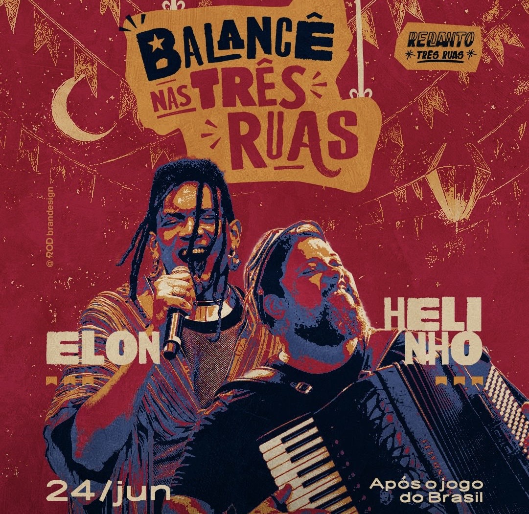 BALANCÊ nas Três Ruas com Elon e Helinho