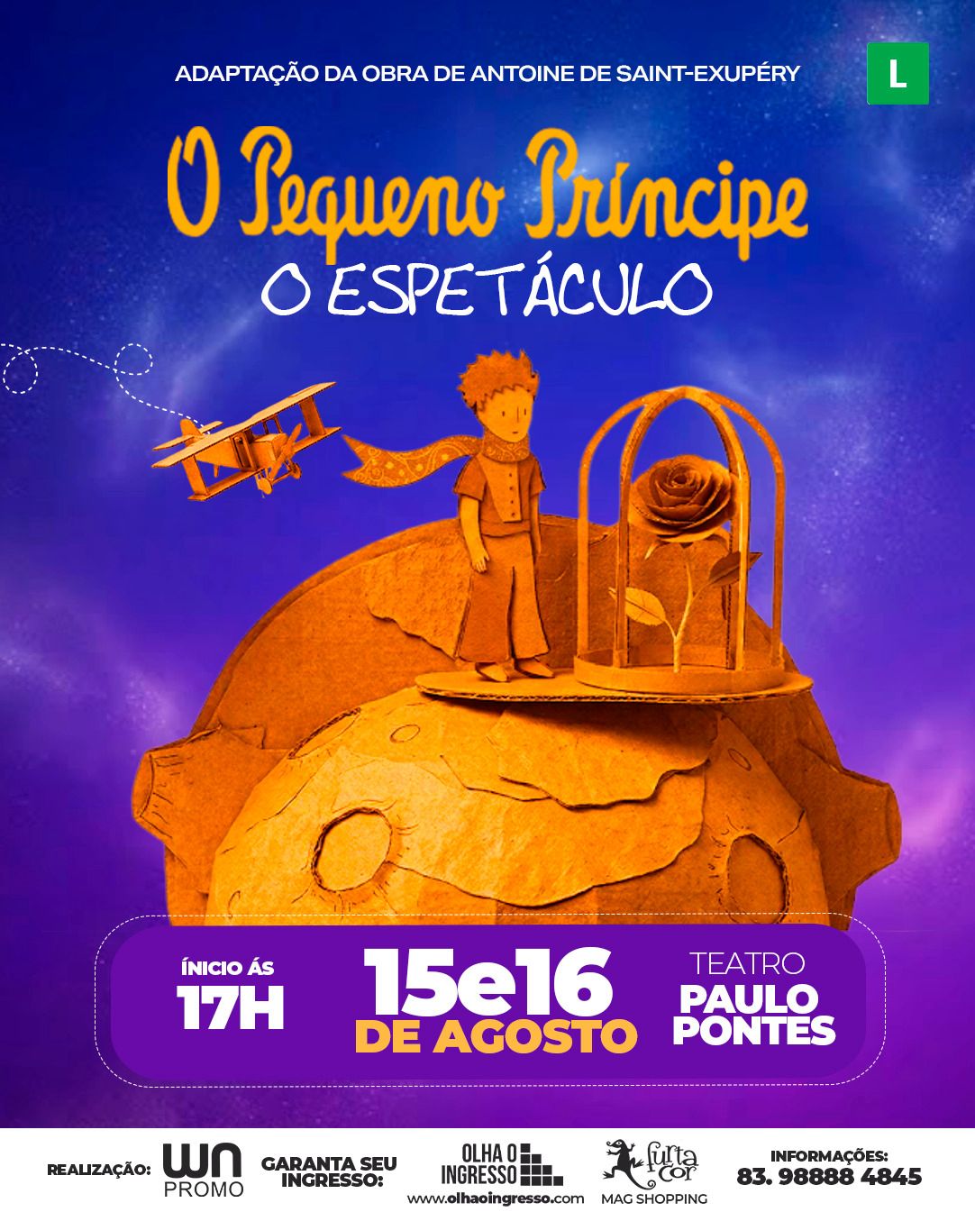 O Pequeno Príncipe – O Espetáculo
