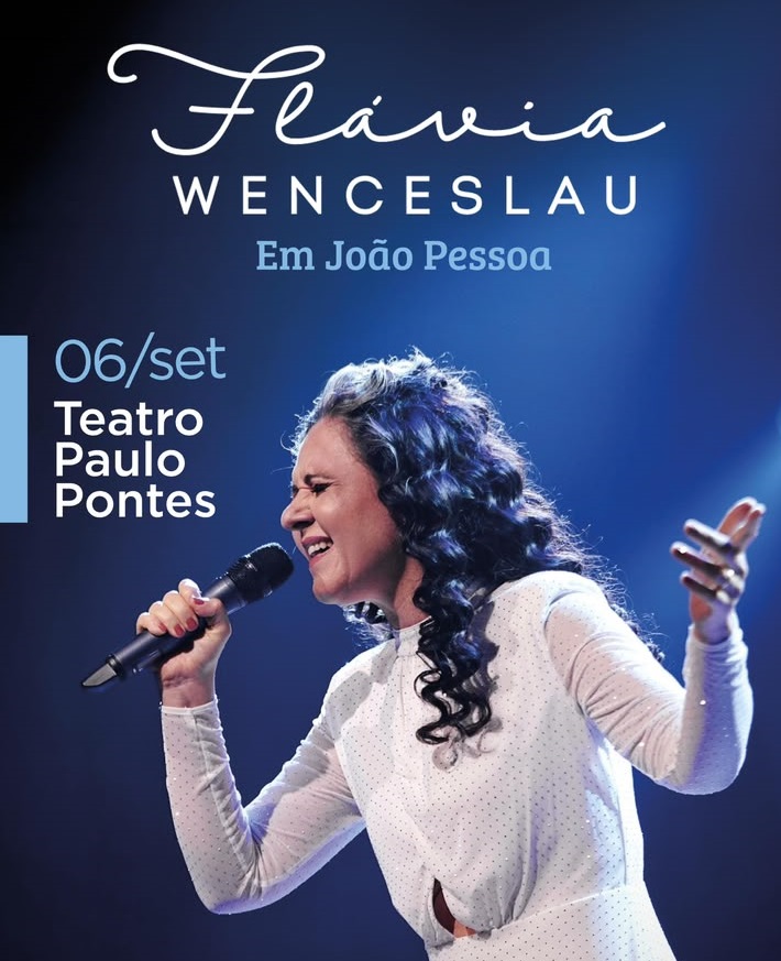 Flávia Wenceslau está de volta a João Pessoa lançando seu novo álbum: Sob o mesmo céu