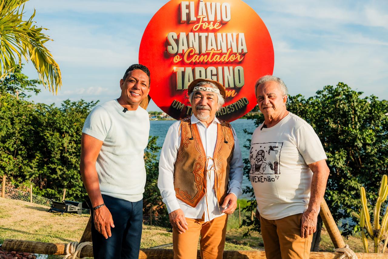 “Três Nordestinos” reune Flávio José, Santanna e Targino Gondim