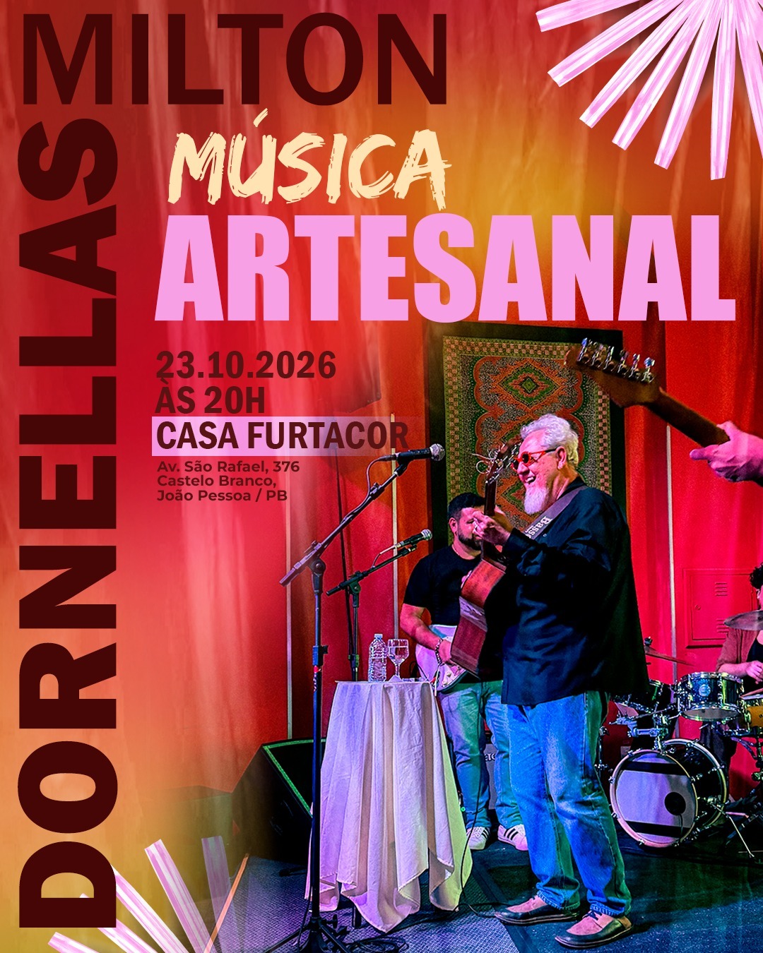 Milton Dornellas e sua MÚSICA ARTESANAL na Casa Furta Cor